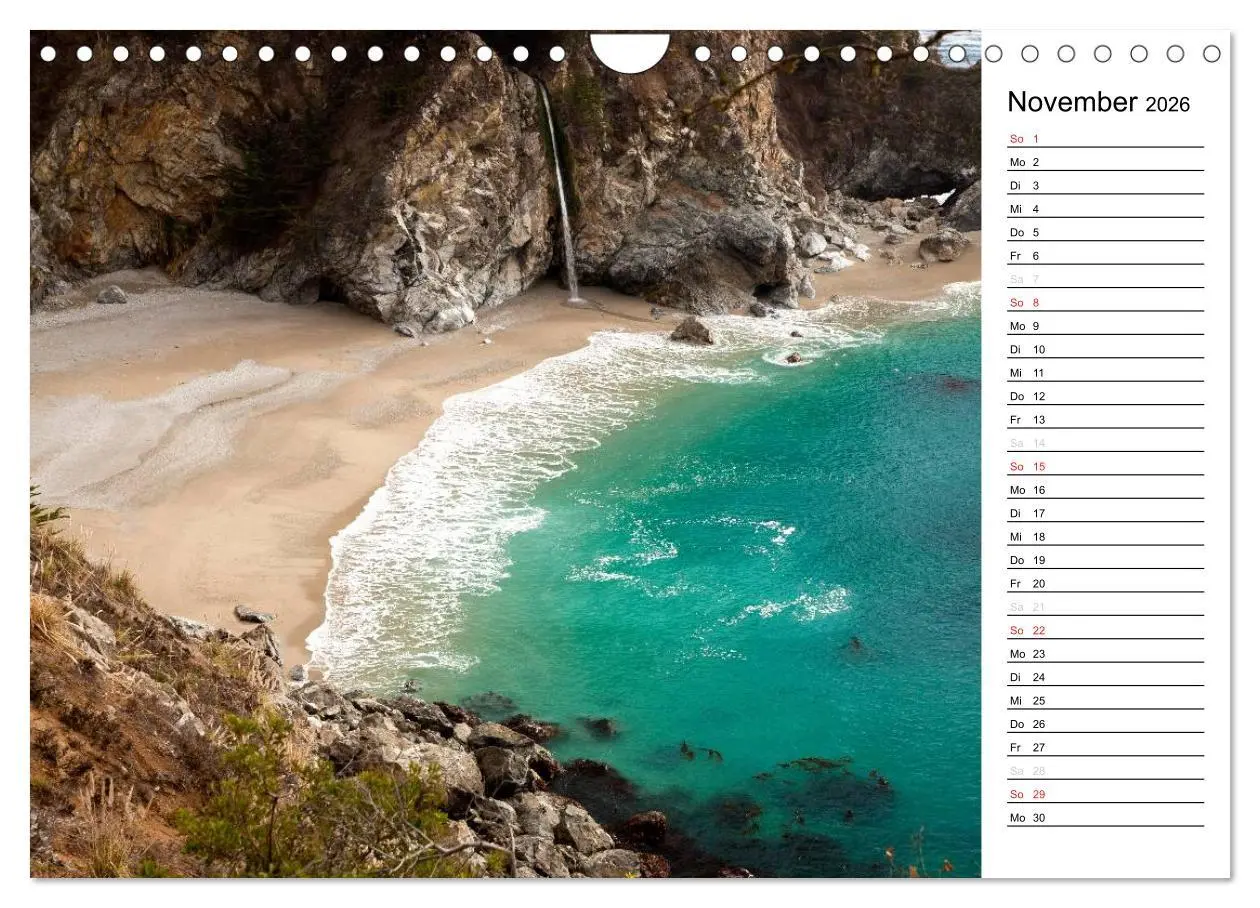 Bild: 9783457958254 | Kalifornien USA (Wandkalender 2026 DIN A4 quer), CALVENDO...