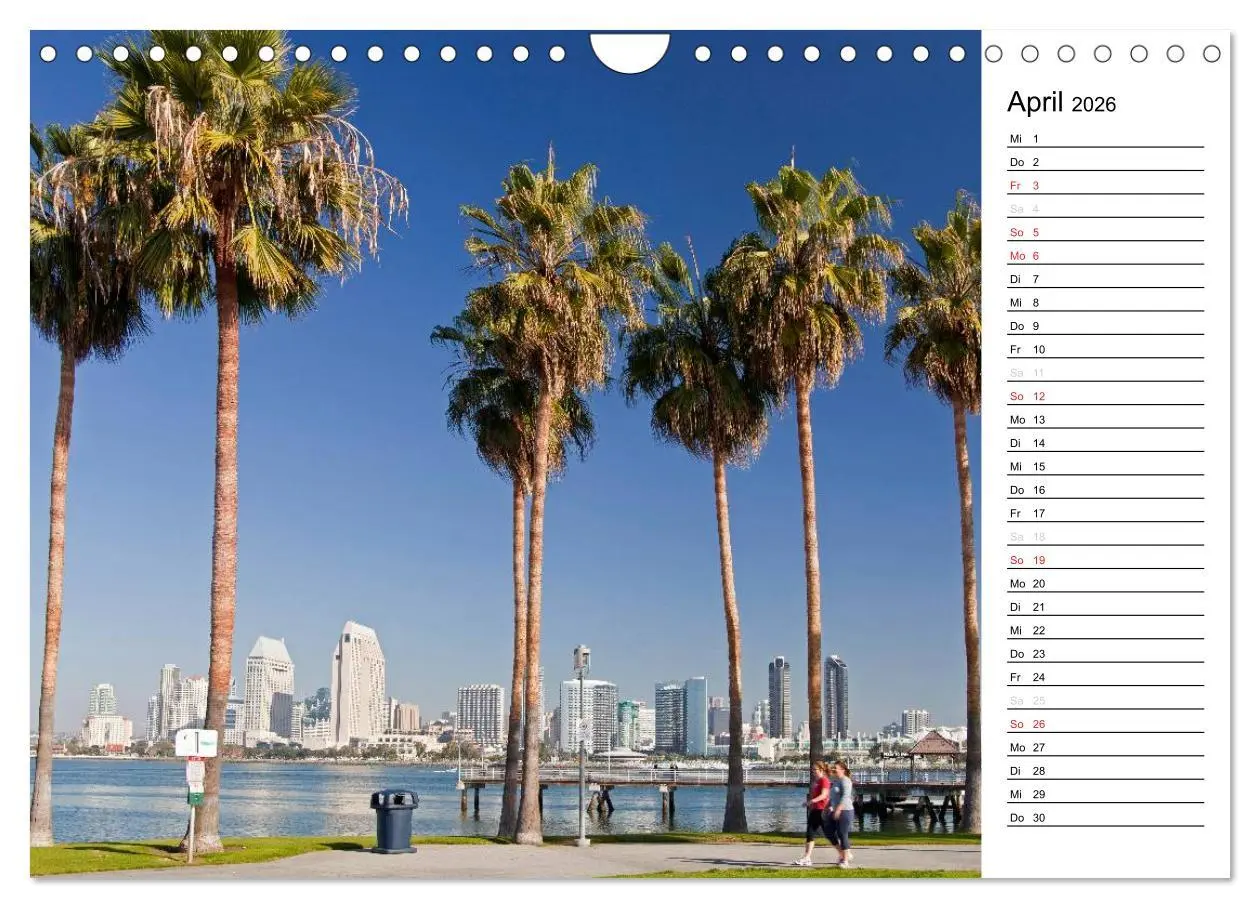 Bild: 9783457958254 | Kalifornien USA (Wandkalender 2026 DIN A4 quer), CALVENDO...