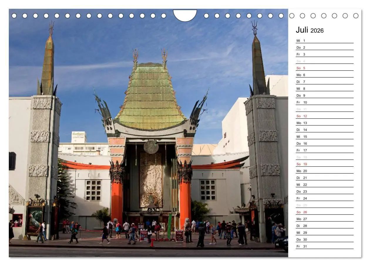 Bild: 9783457958254 | Kalifornien USA (Wandkalender 2026 DIN A4 quer), CALVENDO...