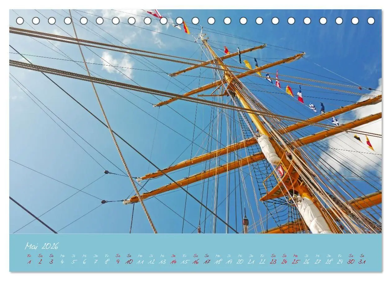 Bild: 9783516668254 | SAIL Bremerhaven. Segelspektakel zum Wegträumen (Tischkalender 2026...