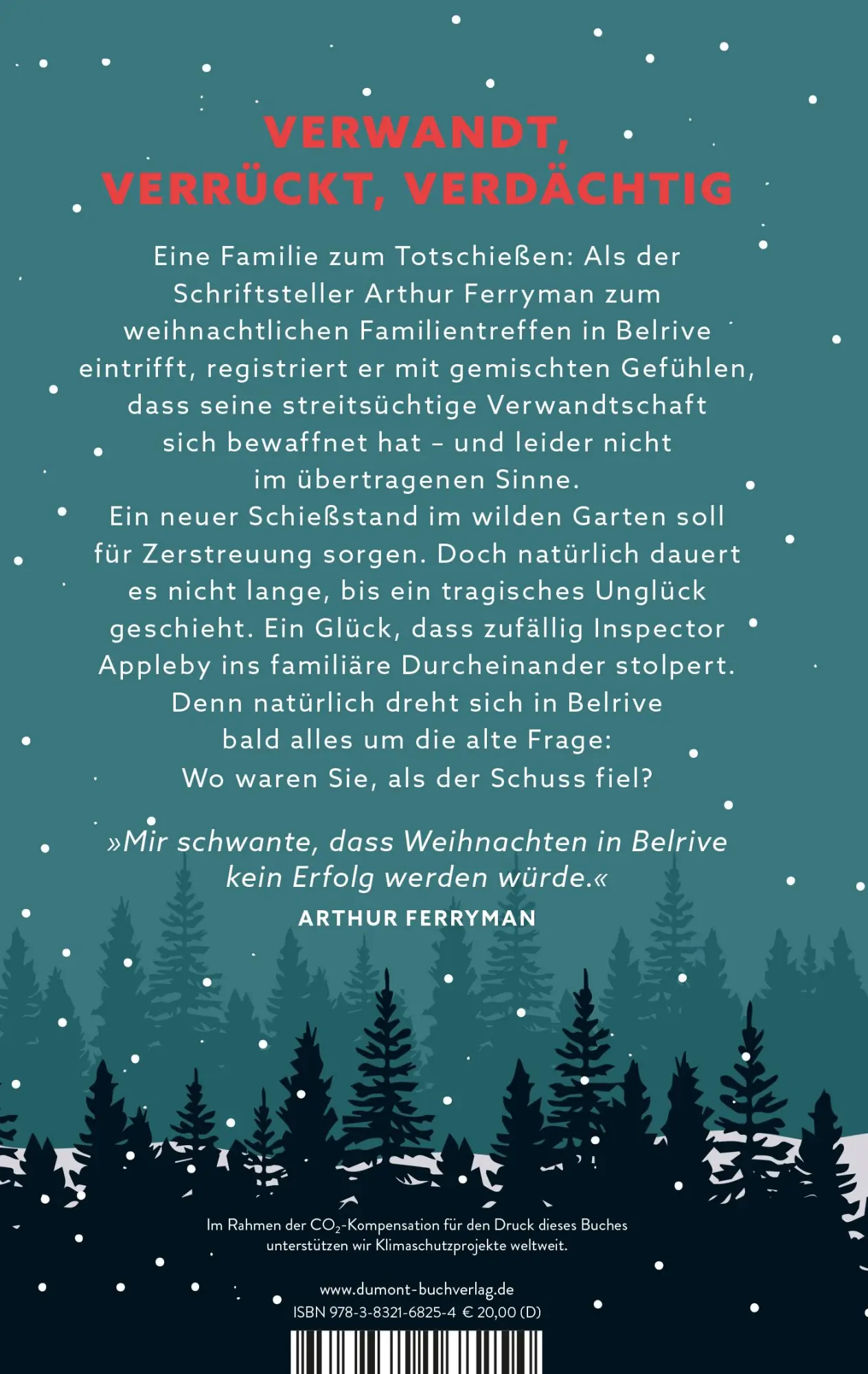 Rückseite: 9783832168254 | Ein Schuss im Schnee | Kriminalroman | Michael Innes | Buch | 256 S.