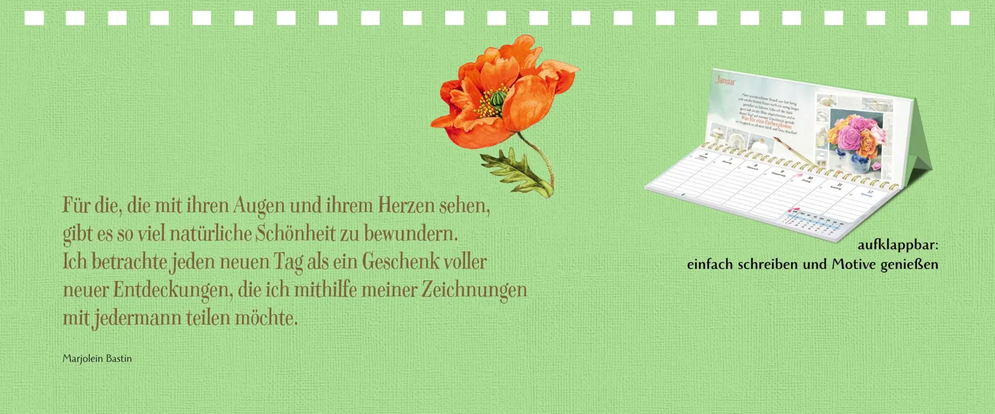 Rückseite: 4050003958354 | Wochenkalender 2026 - peach | Marjolein Bastin | Kalender | 120 S.