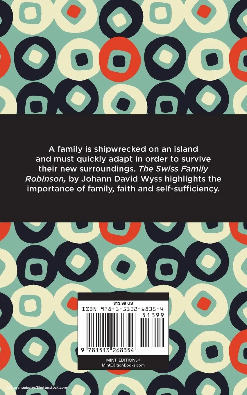 Rückseite: 9781513268354 | Swiss Family Robinson | Johann David Wyss | Taschenbuch | Englisch