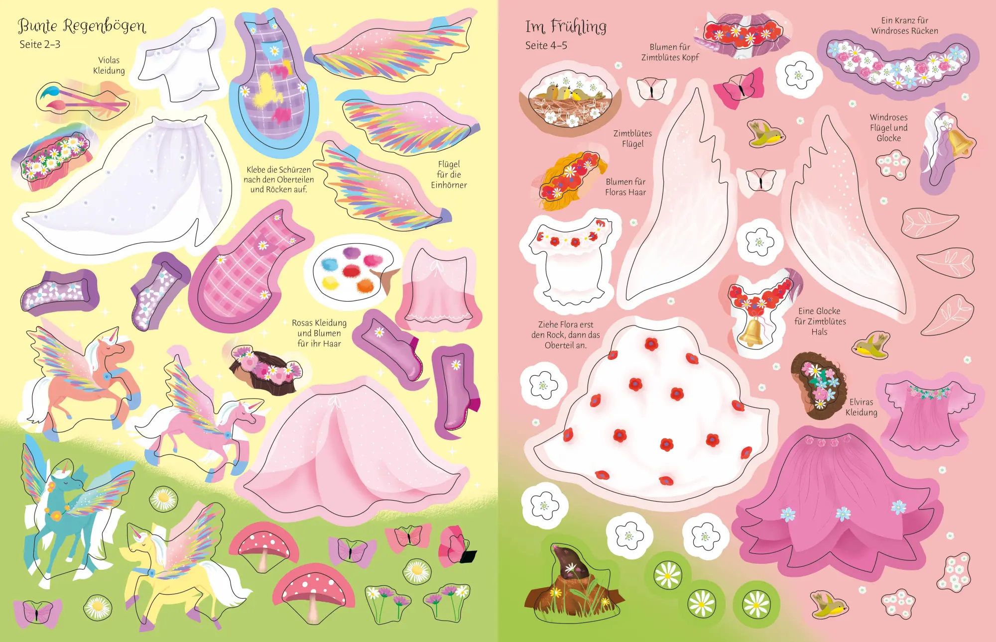 Bild: 9781789418354 | Meine glitzernden Anziehpuppen-Stickerbücher mini | Fiona Watt | Buch