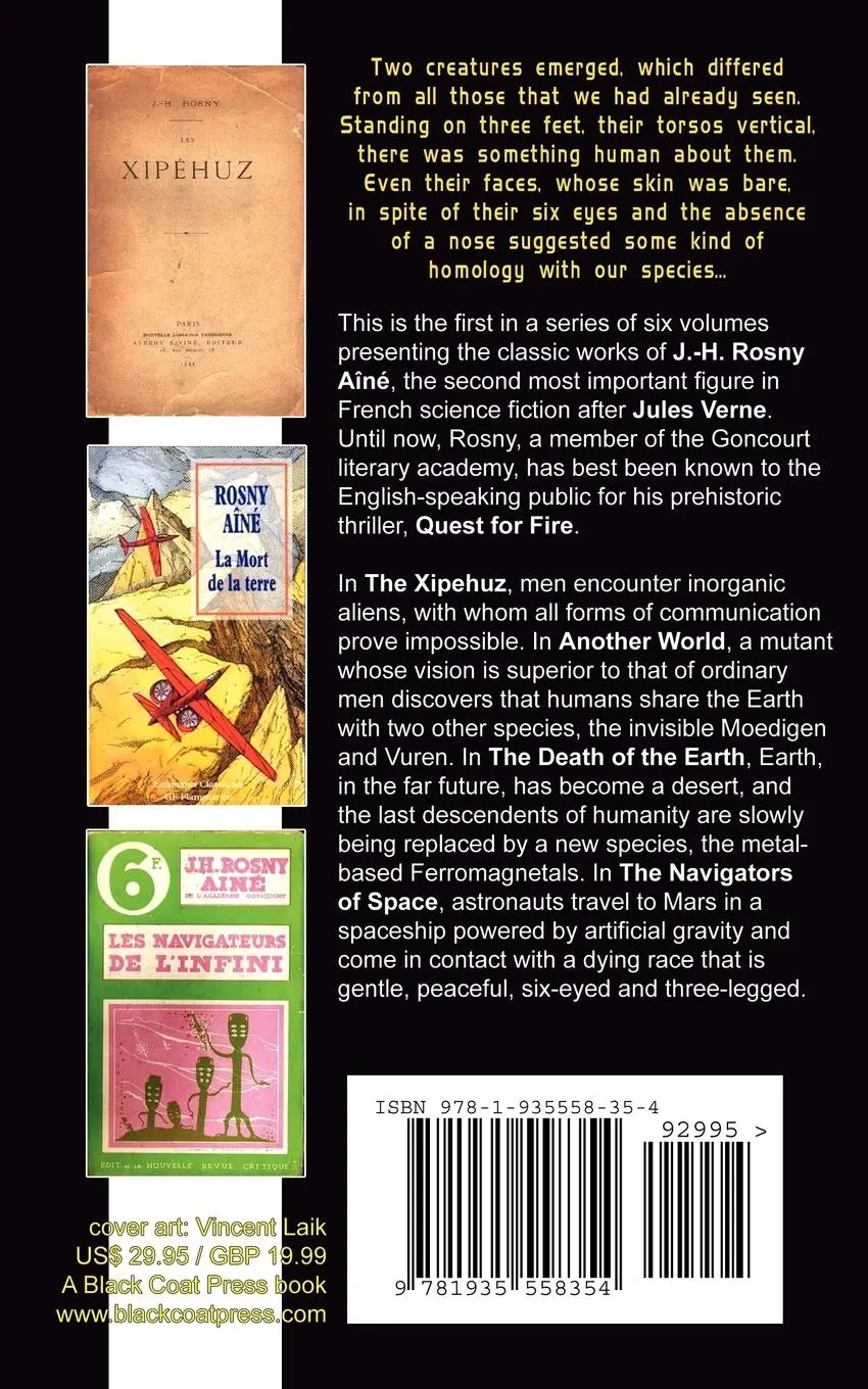Rückseite: 9781935558354 | The Navigators of Space | J. -H Rosny Aine | Taschenbuch | Englisch