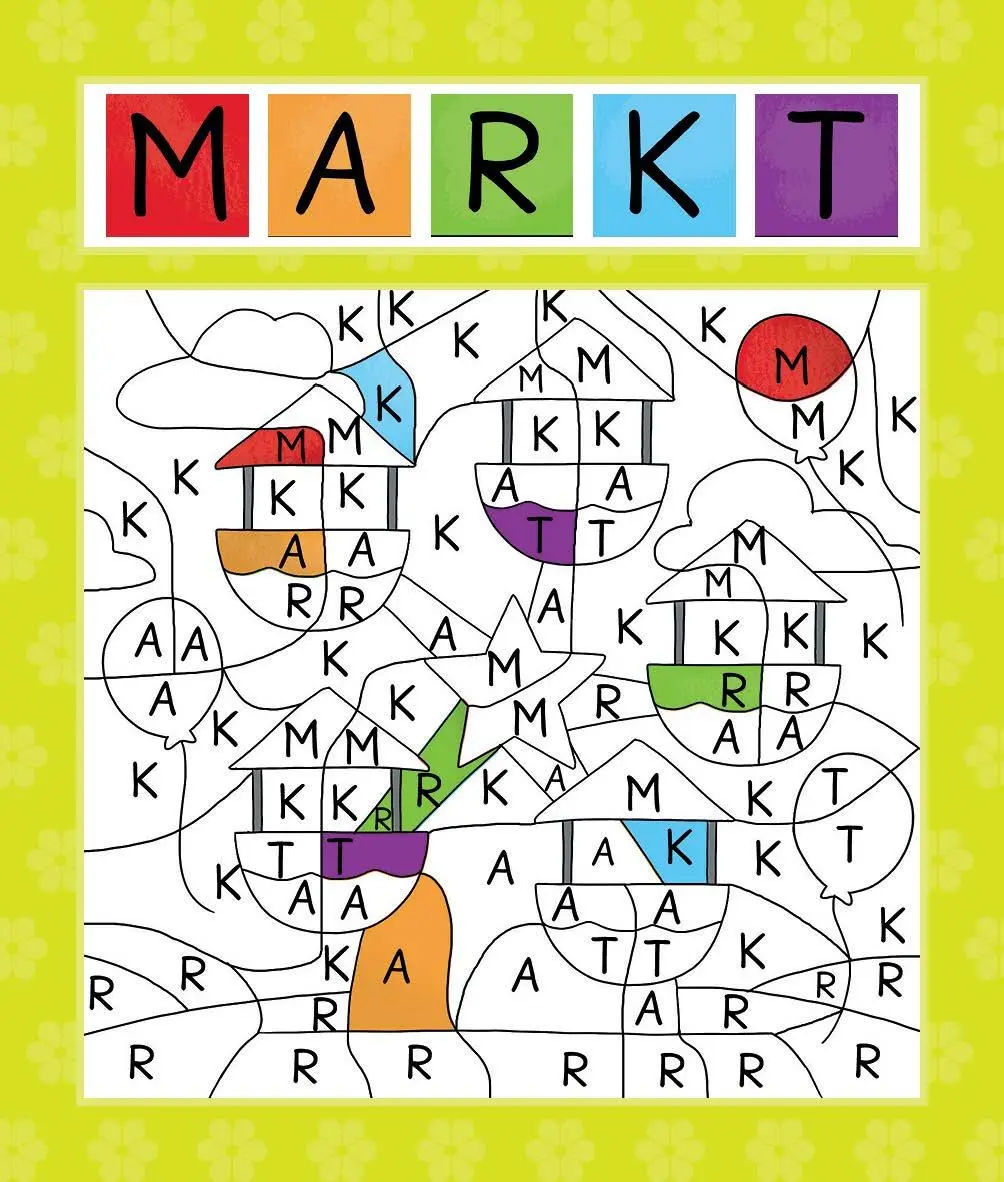 Bild: 9783129498354 | Klett Mein Lieblings-Block: Lustige Buchstaben- und Schwungübungen