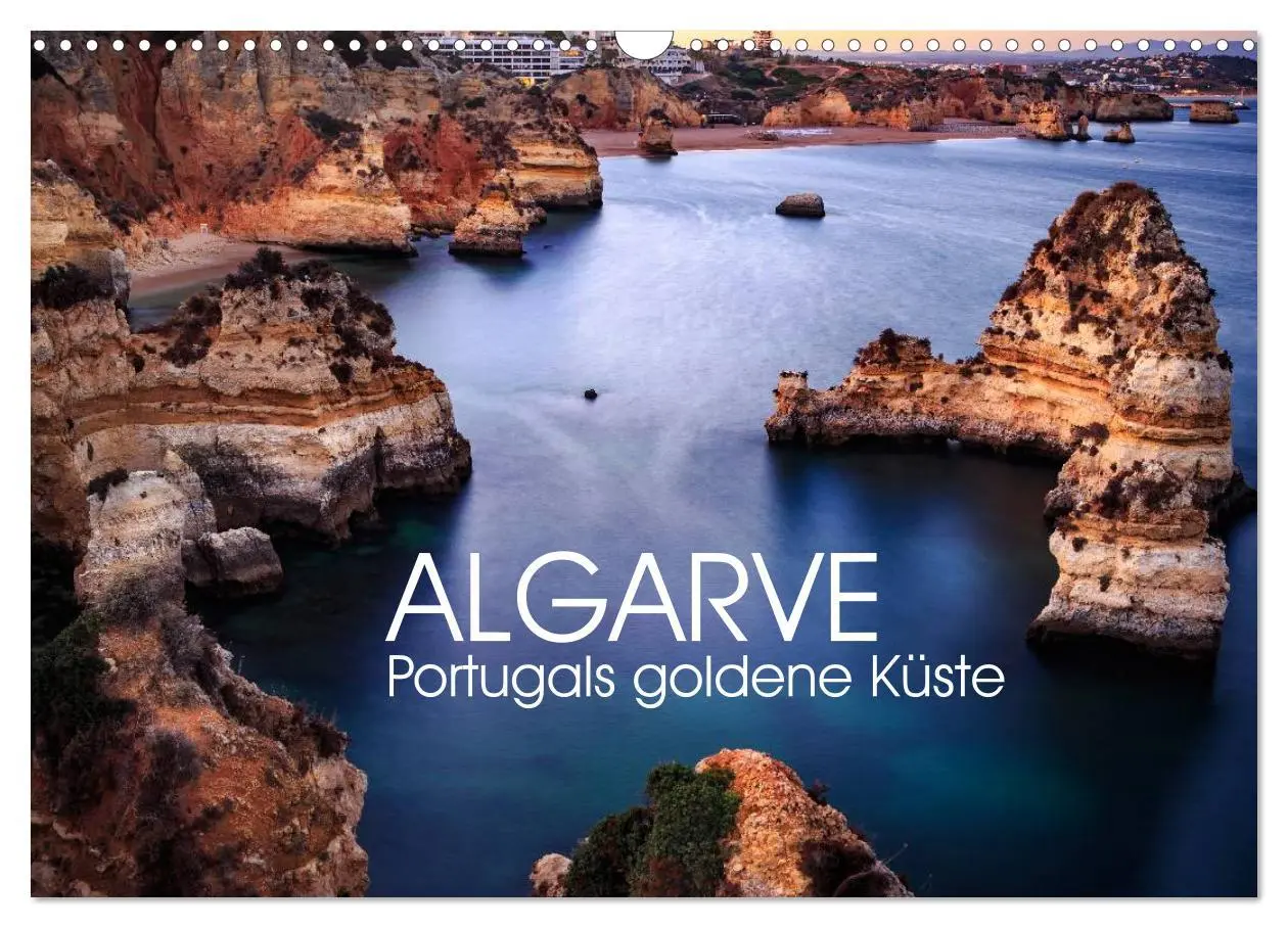 Cover: 9783435478354 | Algarve - Portugals goldene Küste (Wandkalender 2025 DIN A3 quer),...