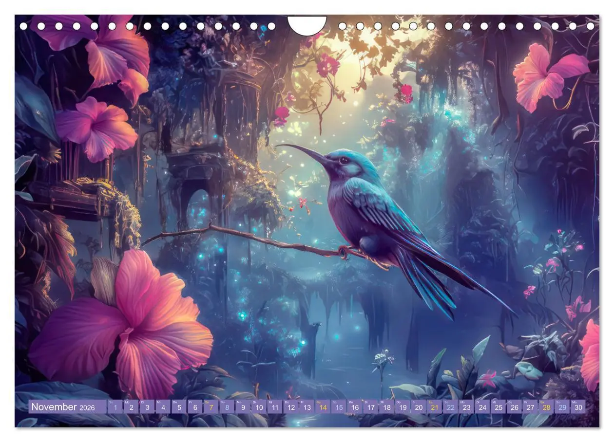 Bild: 9783457258354 | Art Nouveau trifft Märchenwelt (Wandkalender 2026 DIN A4 quer),...