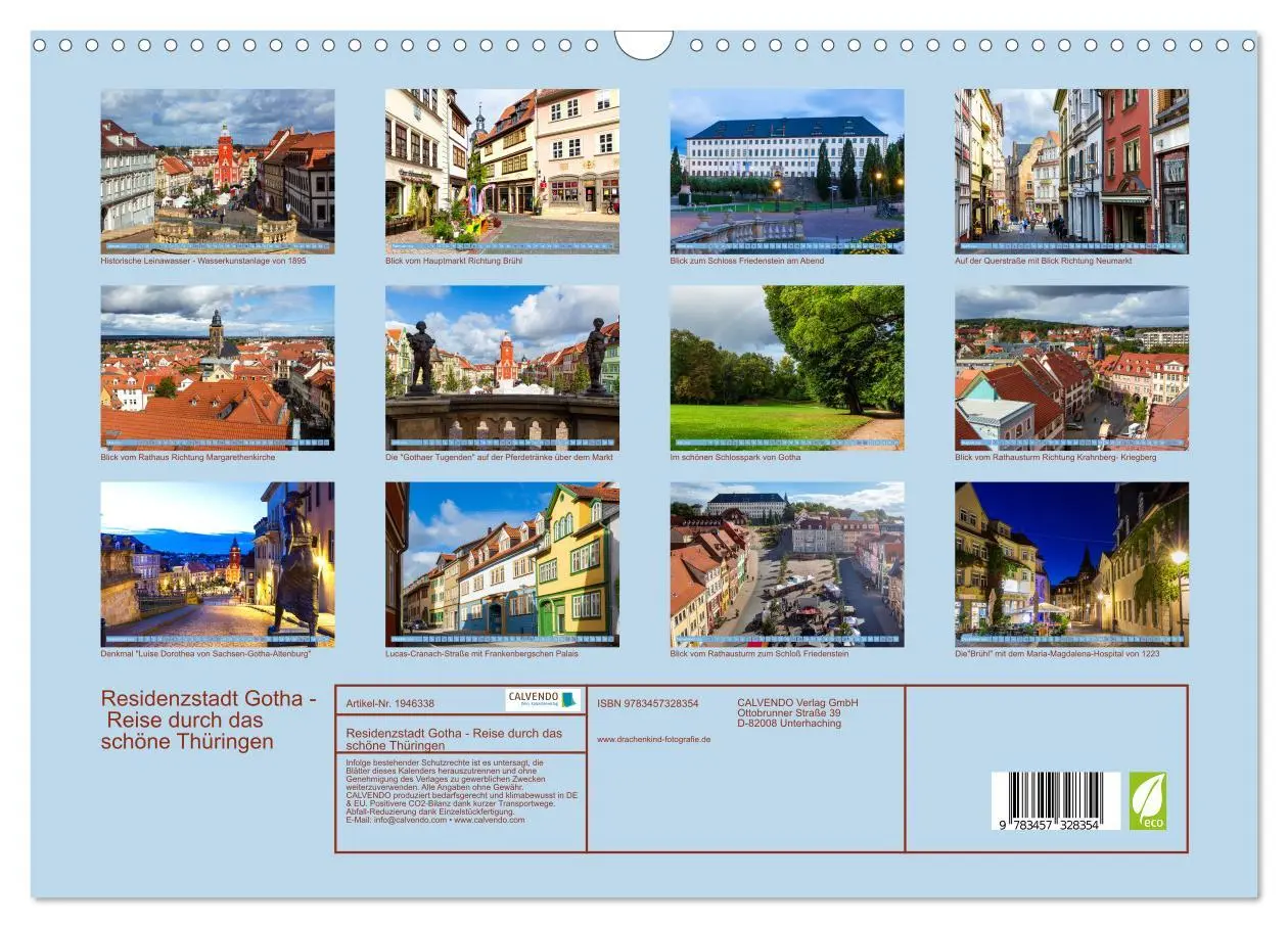 Bild: 9783457328354 | Residenzstadt Gotha - Reise durch das schöne Thüringen...