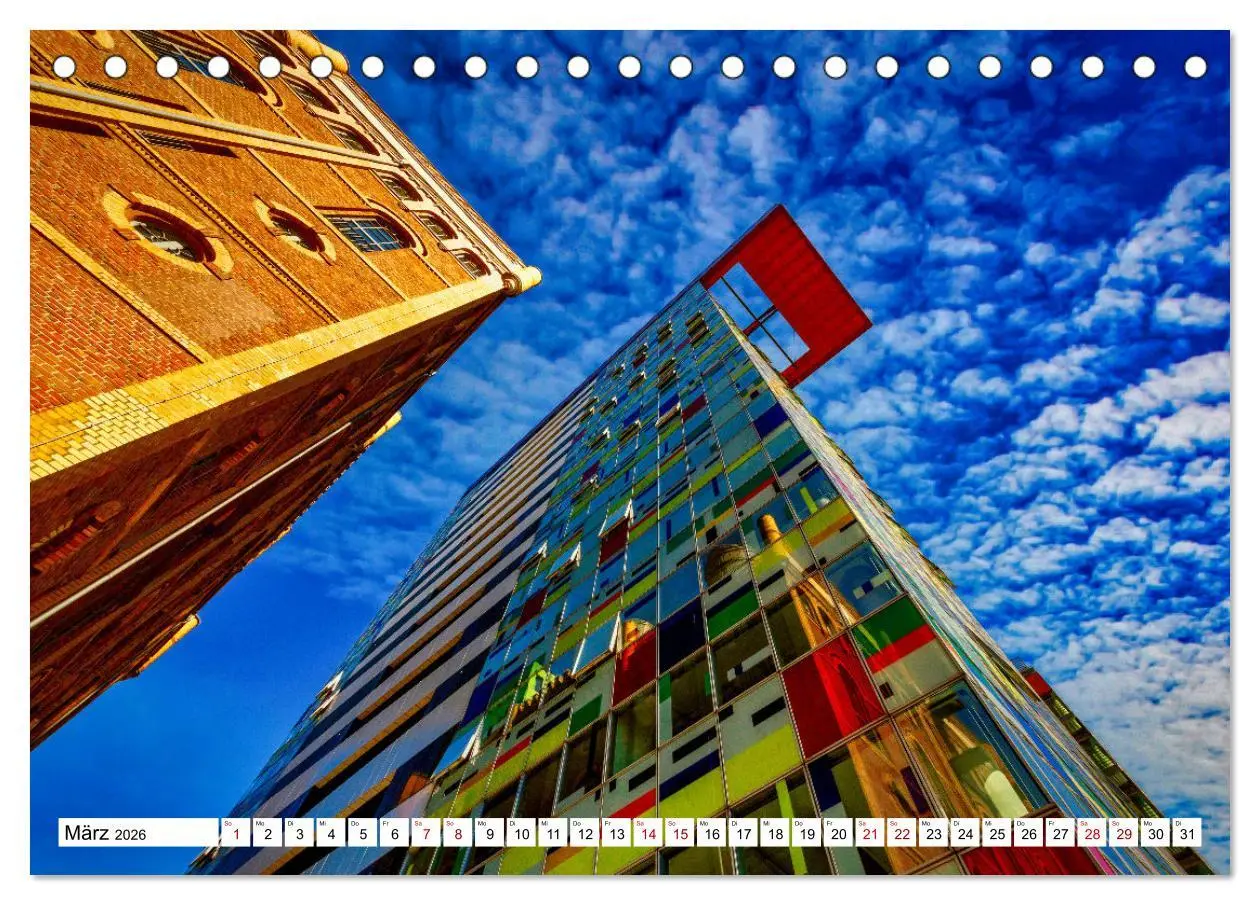 Bild: 9783457568354 | Düsseldorf Medienhafen (Tischkalender 2026 DIN A5 quer), CALVENDO...