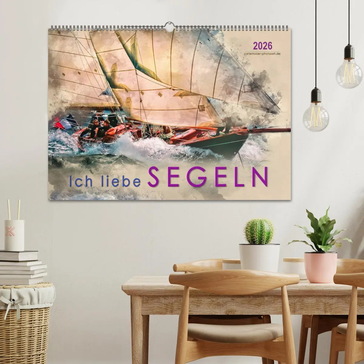 Bild: 9783457878354 | Ich liebe Segeln (Wandkalender 2026 DIN A2 quer), CALVENDO...