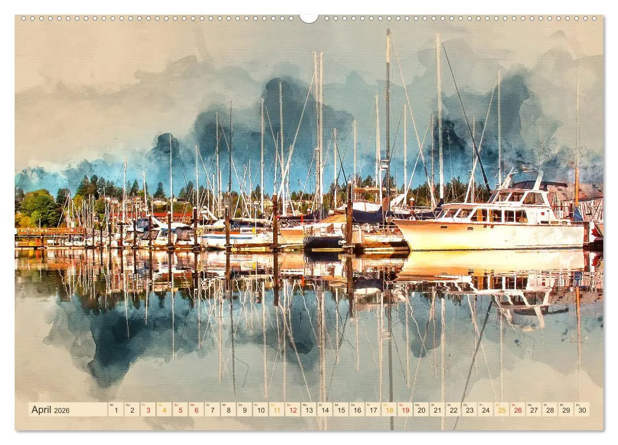 Bild: 9783457878354 | Ich liebe Segeln (Wandkalender 2026 DIN A2 quer), CALVENDO...