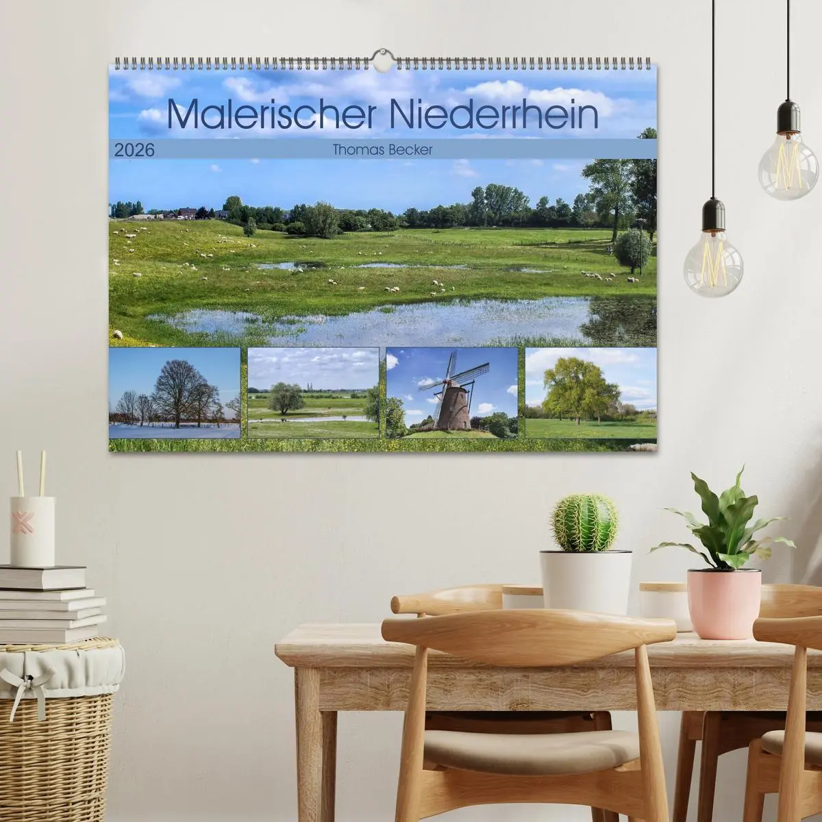 Bild: 9783457948354 | Malerischer Niederrhein (Wandkalender 2026 DIN A2 quer), CALVENDO...
