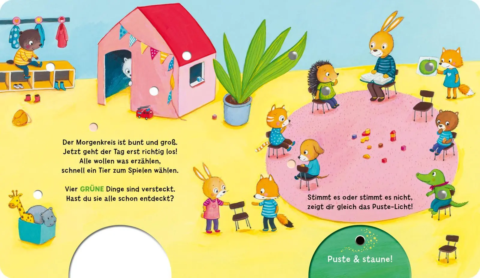 Bild: 9783480238354 | Mein Puste-Licht-Buch: Rot, blau, grün, gelb - so bunt ist meine Welt!