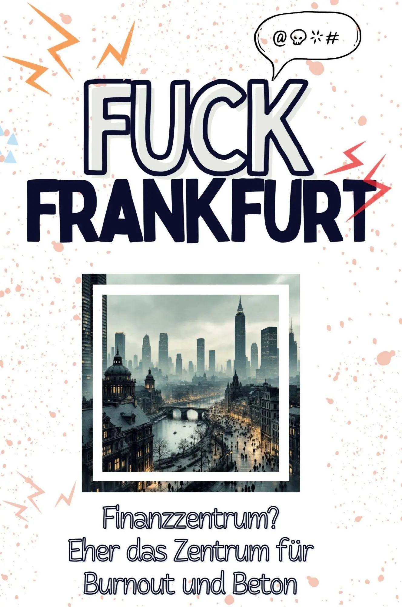 Cover: 9783759138354 | Fuck Frankfurt | Finanzzentrum? Eher das Zentrum für Burnout und Beton