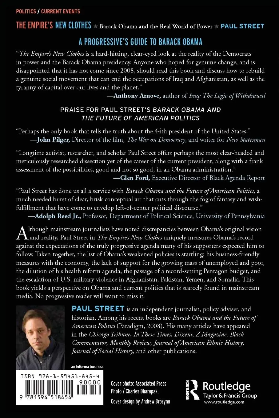 Rückseite: 9781594518454 | Empire's New Clothes | Barack Obama in the Real World of Power | Buch