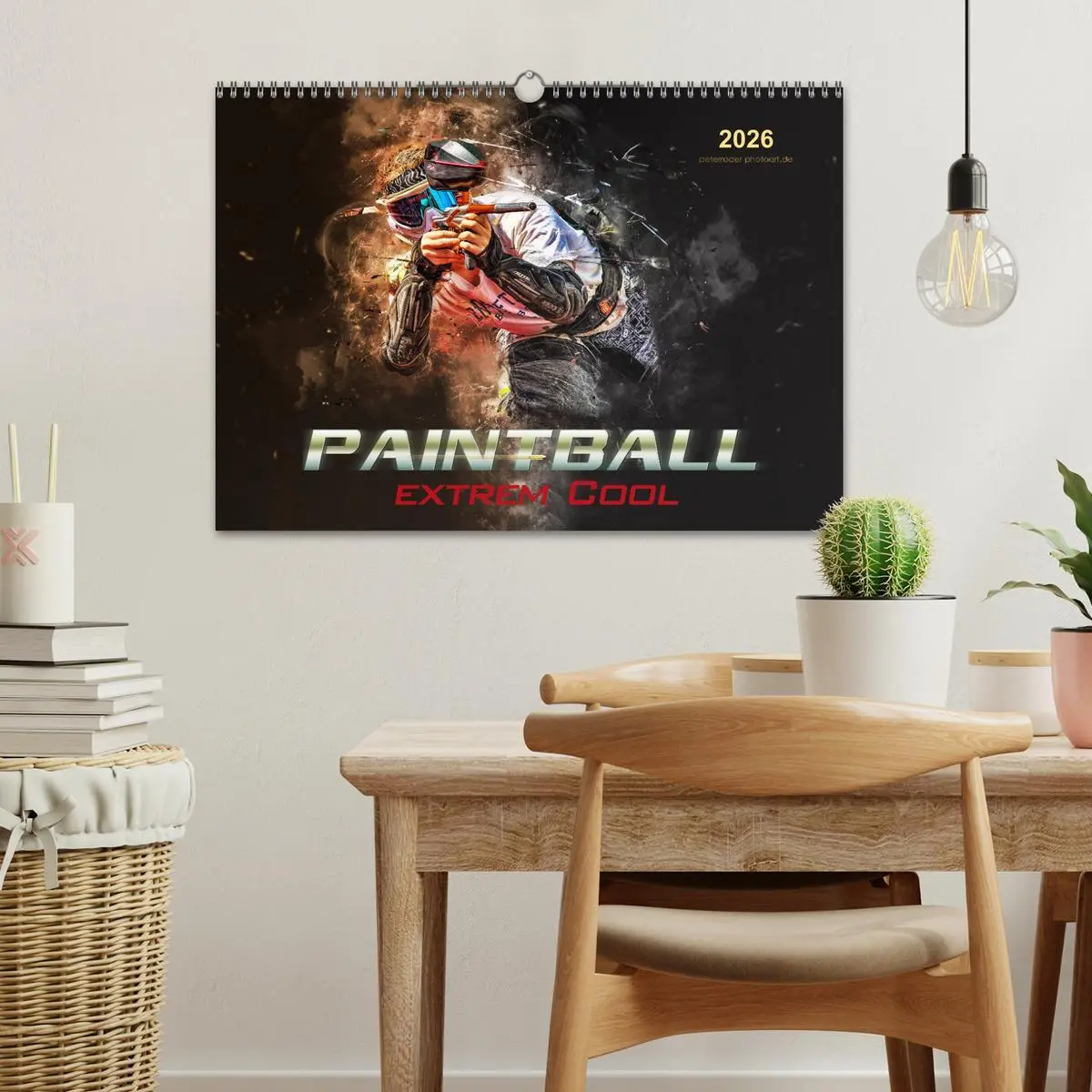 Bild: 9783457868454 | Paintball - extrem cool (Wandkalender 2026 DIN A3 quer), CALVENDO...