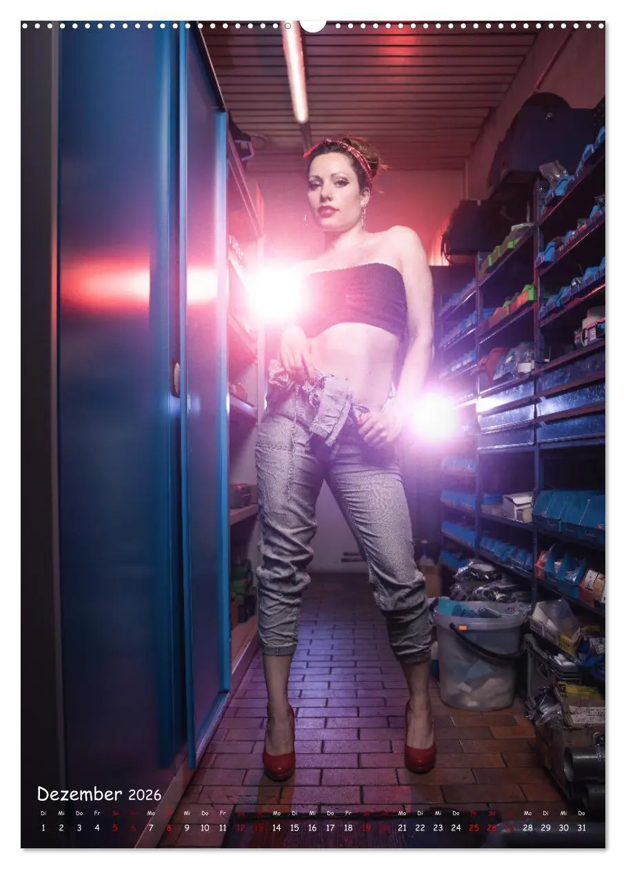 Bild: 9783516338454 | Werkstatt-Ladys (Wandkalender 2026 DIN A2 hoch), CALVENDO...