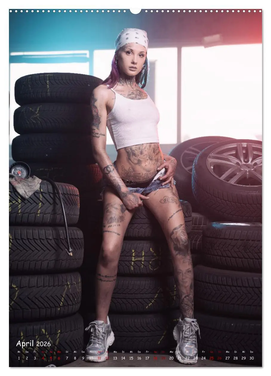 Bild: 9783516338454 | Werkstatt-Ladys (Wandkalender 2026 DIN A2 hoch), CALVENDO...