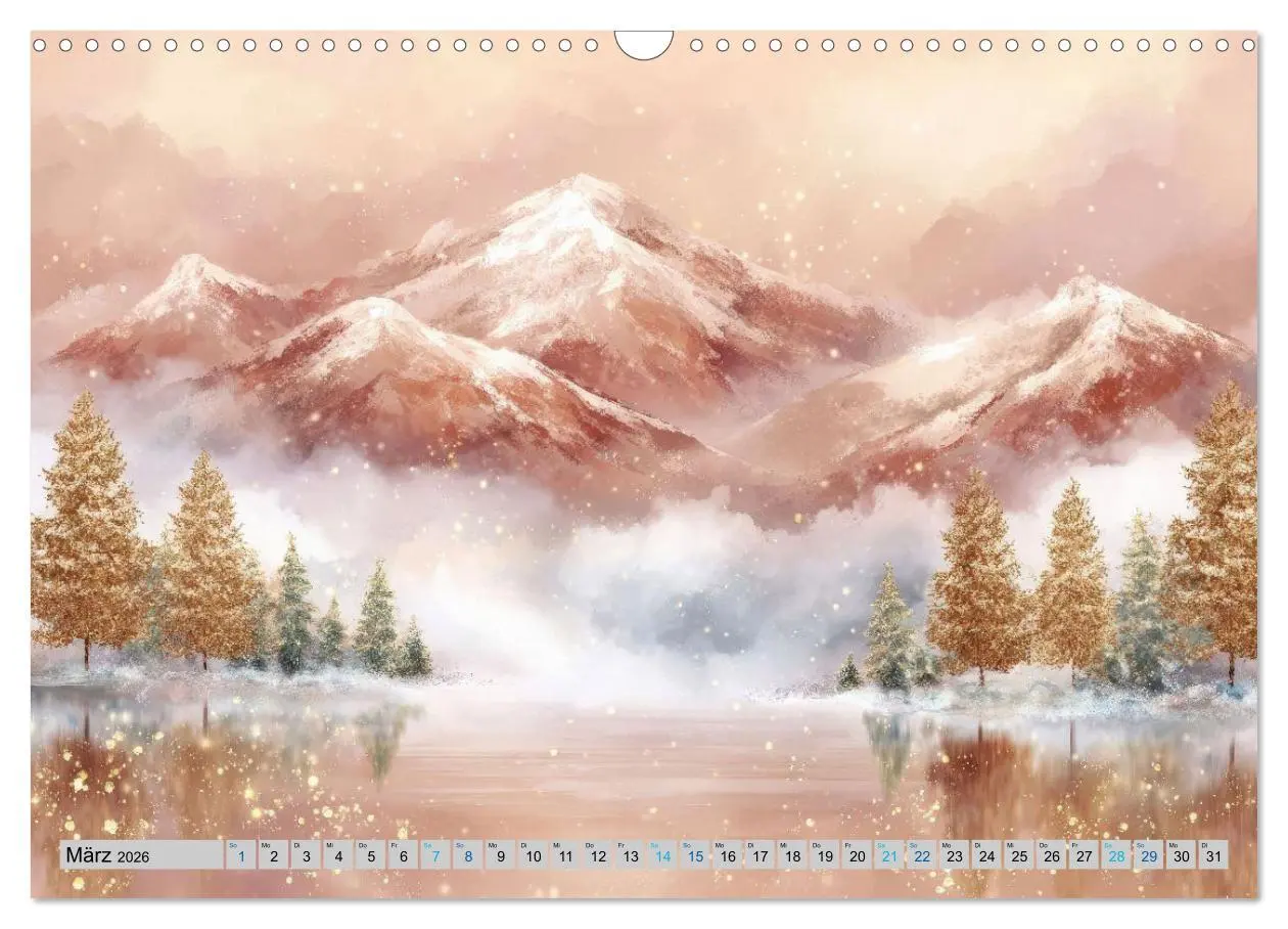 Bild: 9783516648454 | Farbige Bergwelten (Wandkalender 2026 DIN A3 quer), CALVENDO...