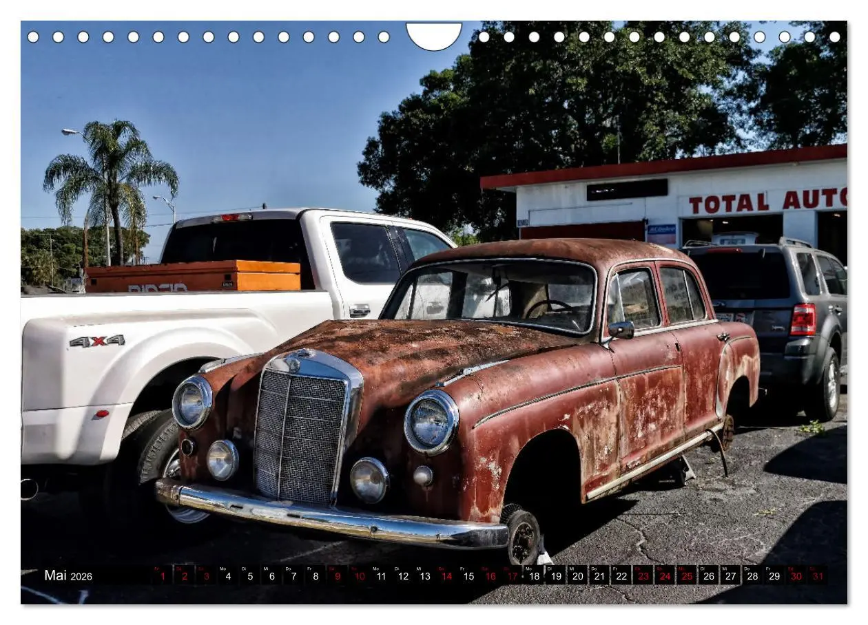 Bild: 9783457548554 | Florida Junk Cars (Wandkalender 2026 DIN A4 quer), CALVENDO...