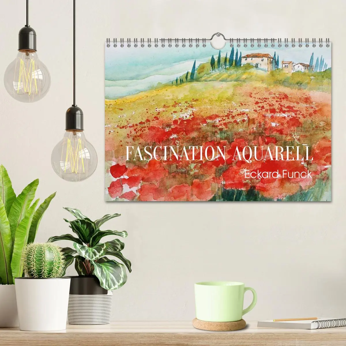 Bild: 9783516018554 | Faszination Aquarell - Eckard Funck (Wandkalender 2026 DIN A4...