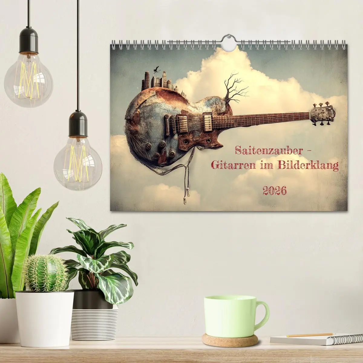 Bild: 9783516628654 | Saitenzauber - Gitarren im Bilderklang (Wandkalender 2026 DIN A4...