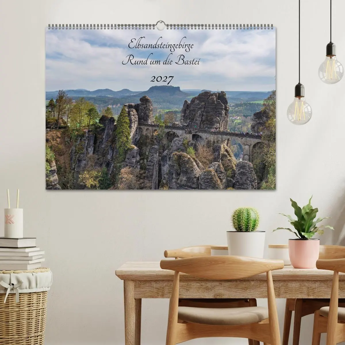 Bild: 9783569718654 | Elbsandsteingebirge - Rund um die Bastei (Wandkalender 2027 DIN A2...