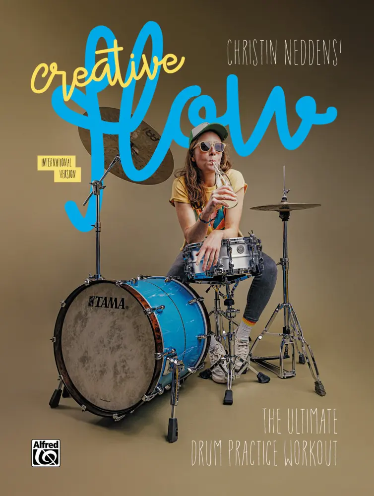 Cover: 9783947998654 | Christin Neddens' Creative Flow | The Ultimate Drum Practice Workout
