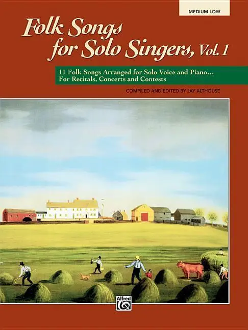 Cover: 9780882848754 | Folk Songs for Solo Singers, Vol. 1 | Jay Althouse (u. a.) | Buch