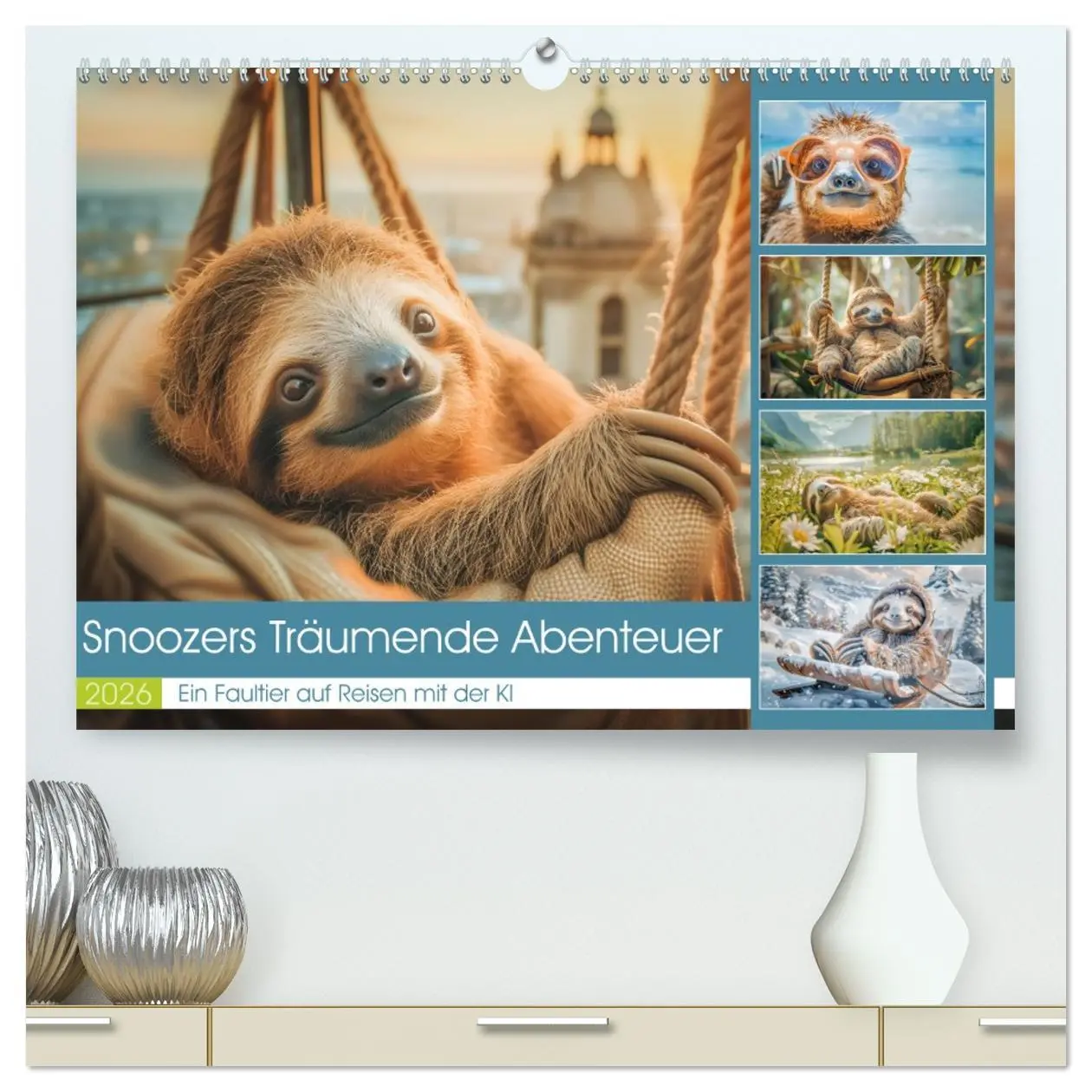 Cover: 9783457388754 | Snoozers Träumende Abenteuer (hochwertiger Premium Wandkalender...