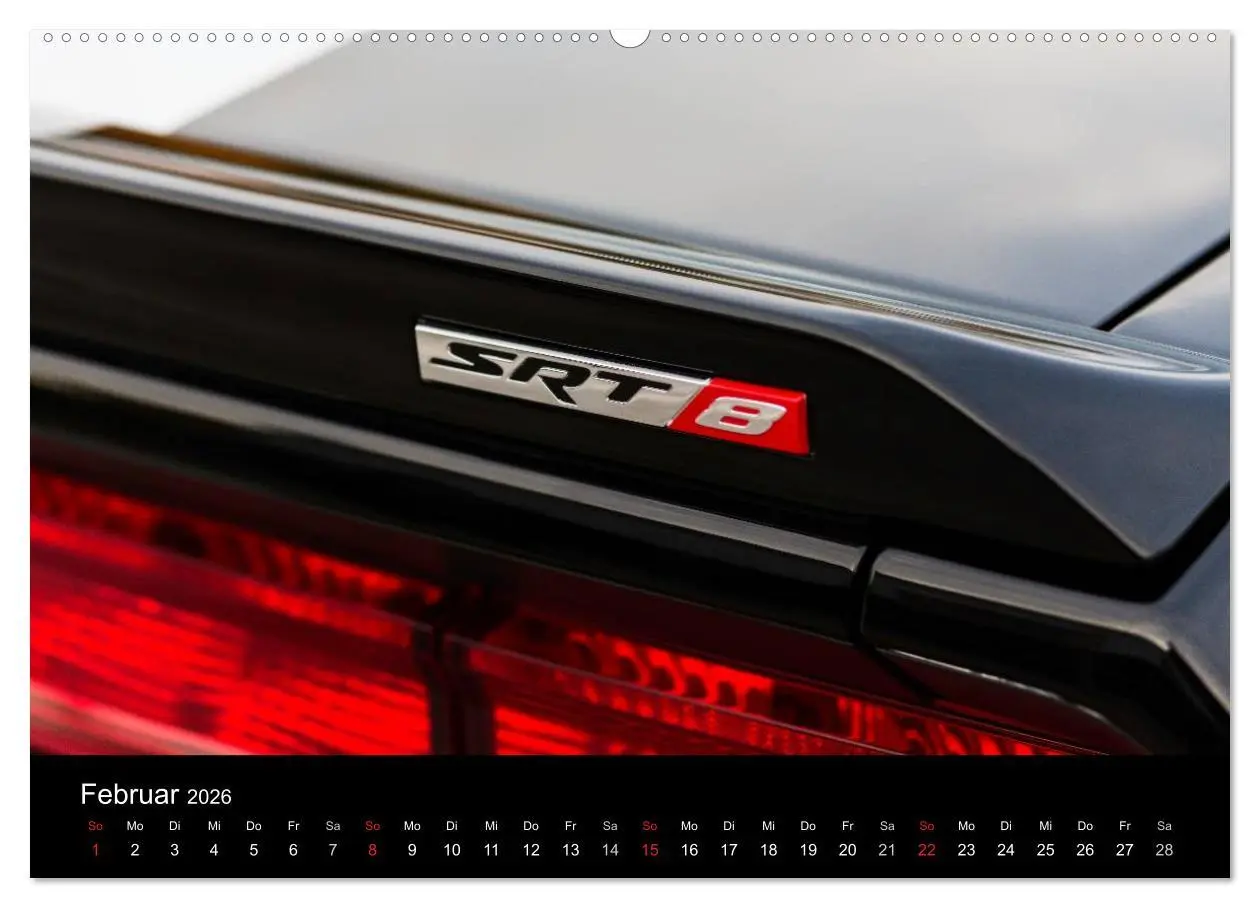 Bild: 9783516168754 | Dodge Challenger SRT8 (hochwertiger Premium Wandkalender 2026 DIN...