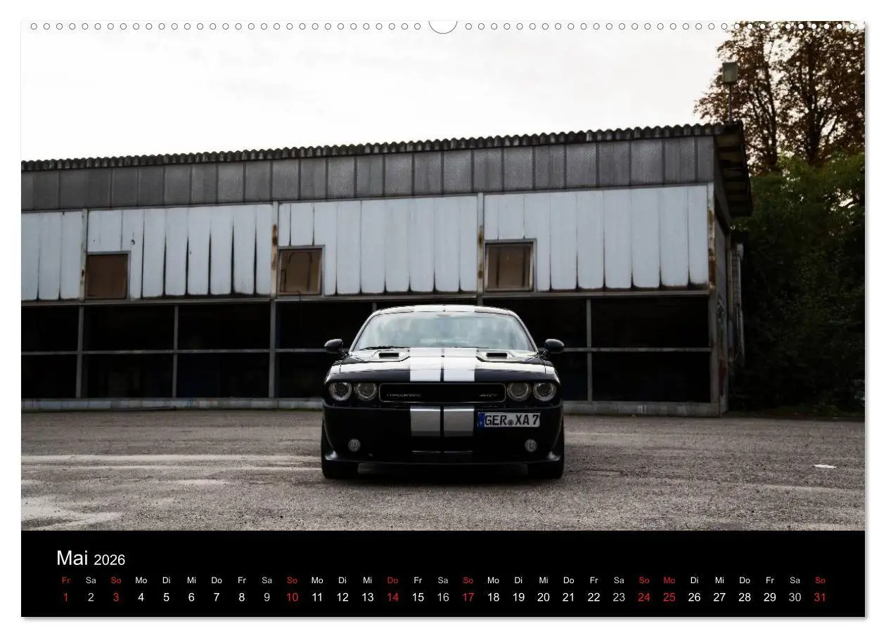 Bild: 9783516168754 | Dodge Challenger SRT8 (hochwertiger Premium Wandkalender 2026 DIN...