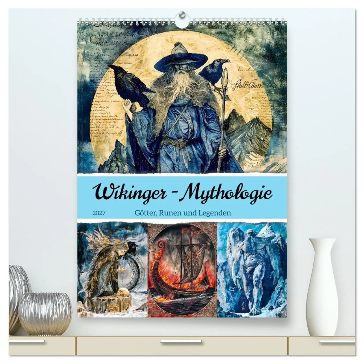 Cover: 9783516928754 | Wikinger - Mythologie - Götter, Runen und Legenden (hochwertiger...