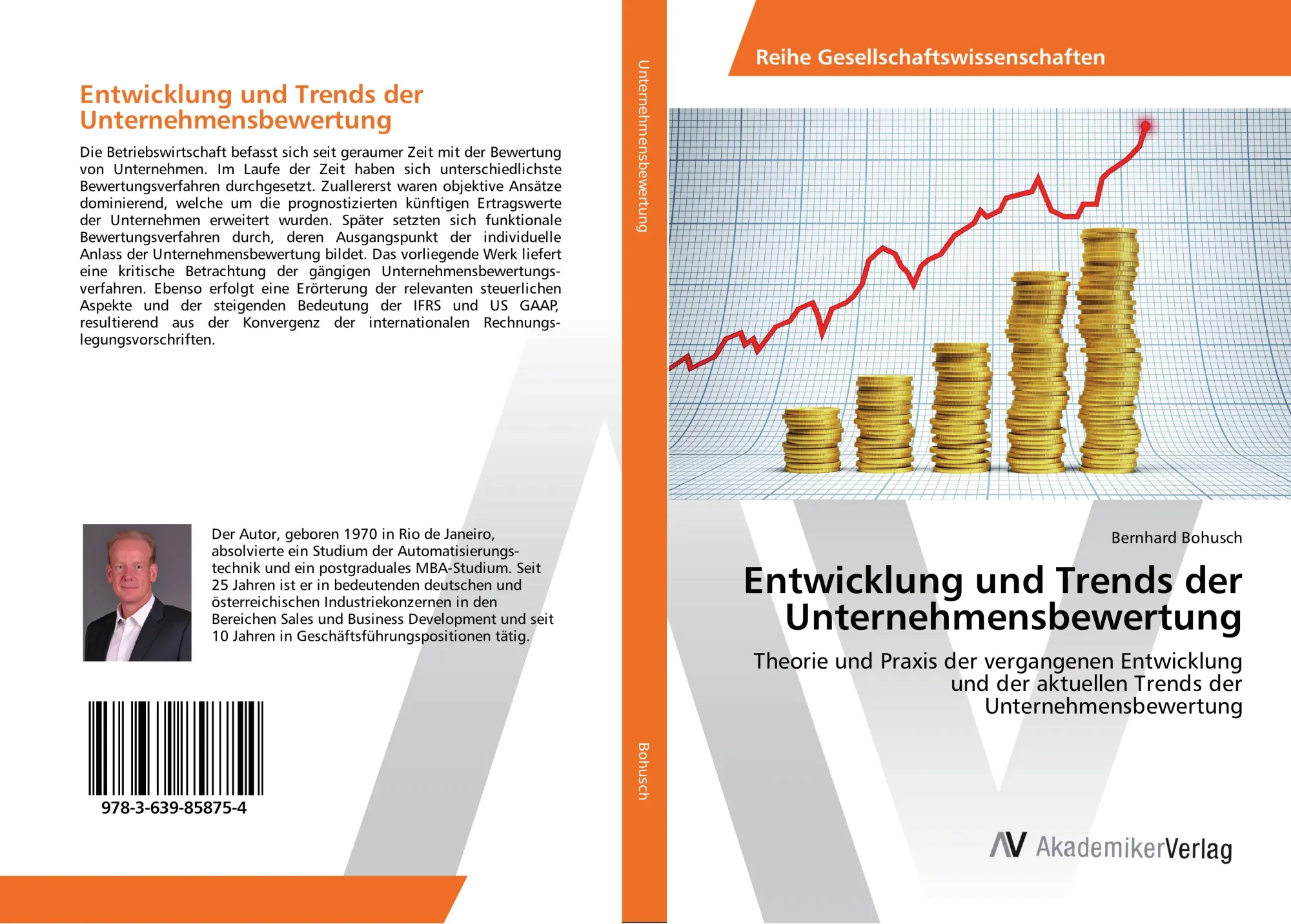 Cover: 9783639858754 | Entwicklung und Trends der Unternehmensbewertung | Bernhard Bohusch