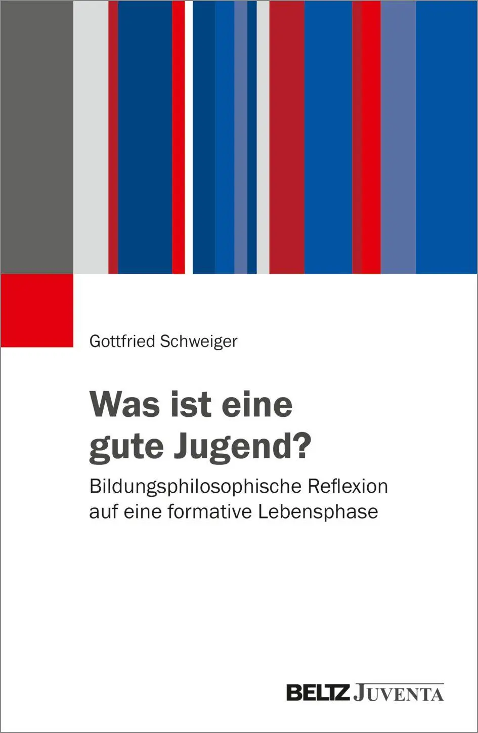 Cover: 9783779998754 | Was ist eine gute Jugend? | Gottfried Schweiger | Taschenbuch | 96 S.
