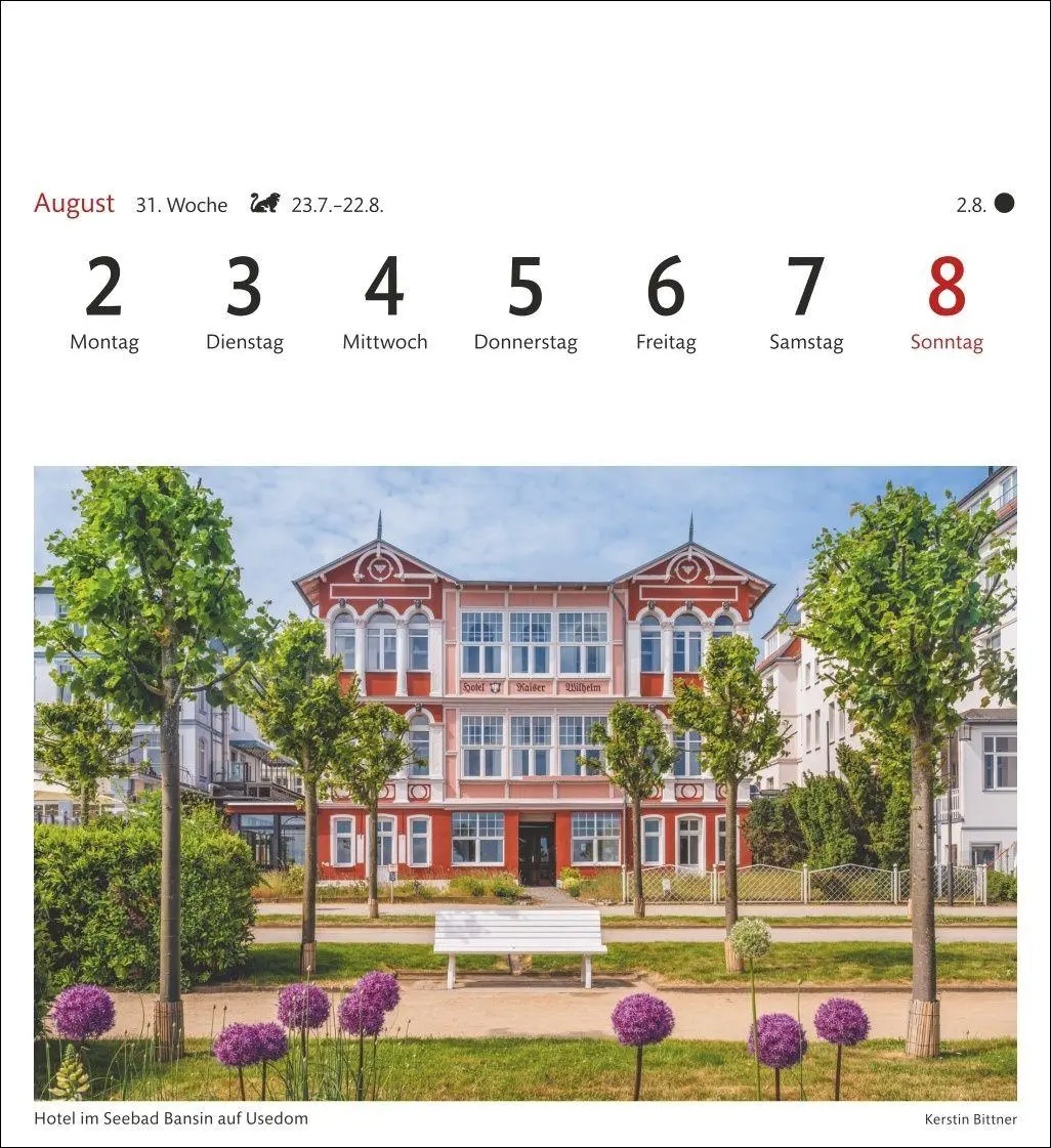Bild: 9783840038754 | Ostseeküste Sehnsuchtskalender 2027 - Wochenkalender mit 53 Postkarten