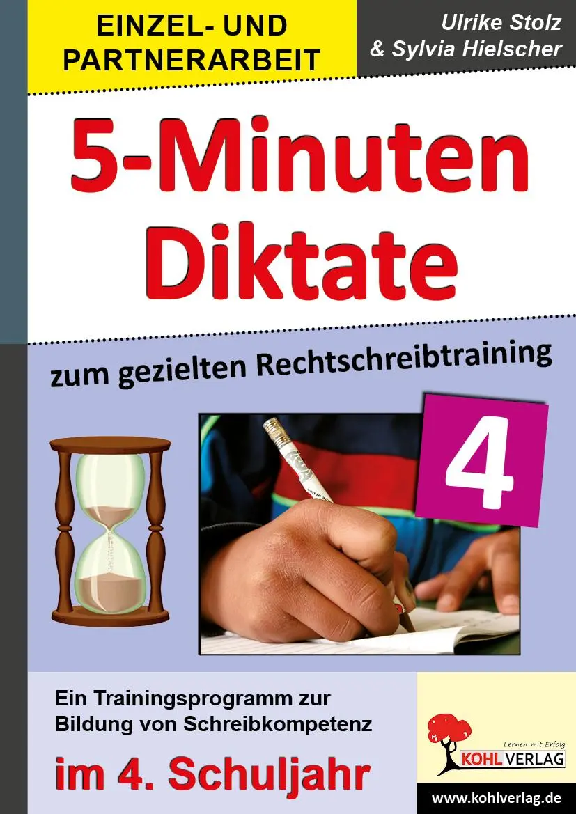 Cover: 9783866328754 | Kohls Fünf-Minuten-Diktate / 4. Schuljahr | Stolz | Taschenbuch | 2008