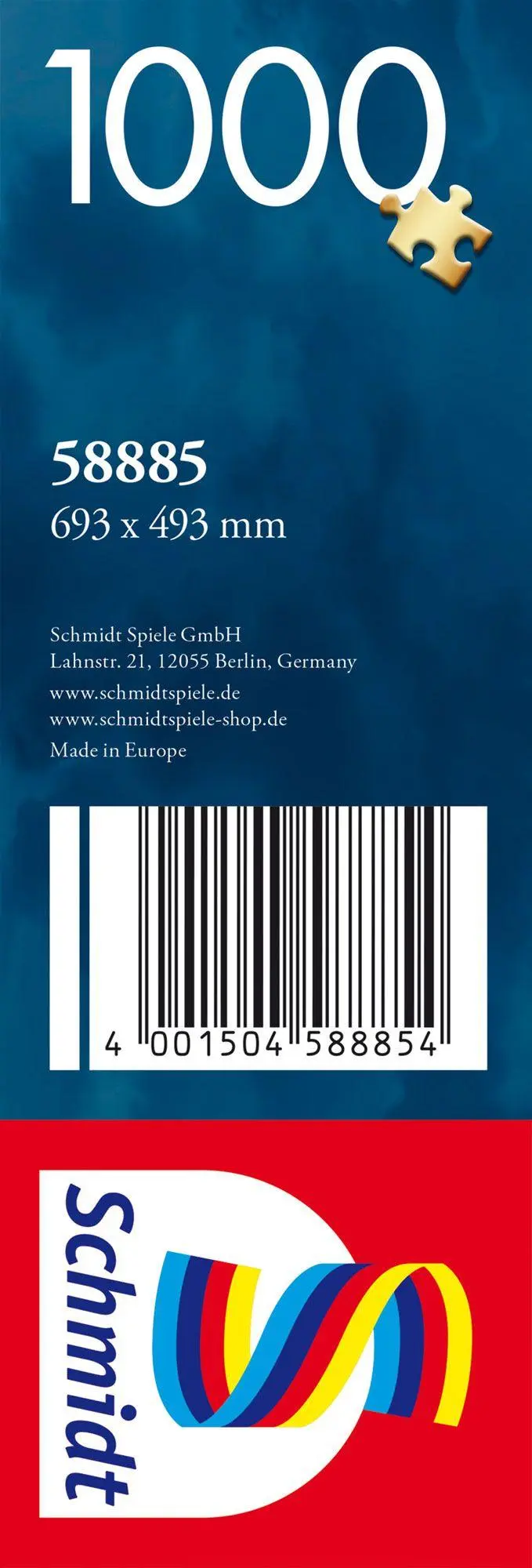 Bild: 4001504588854 | Pariser Dachgeflüster | Puzzle Standard 1000 Teile | Spiel | 58885