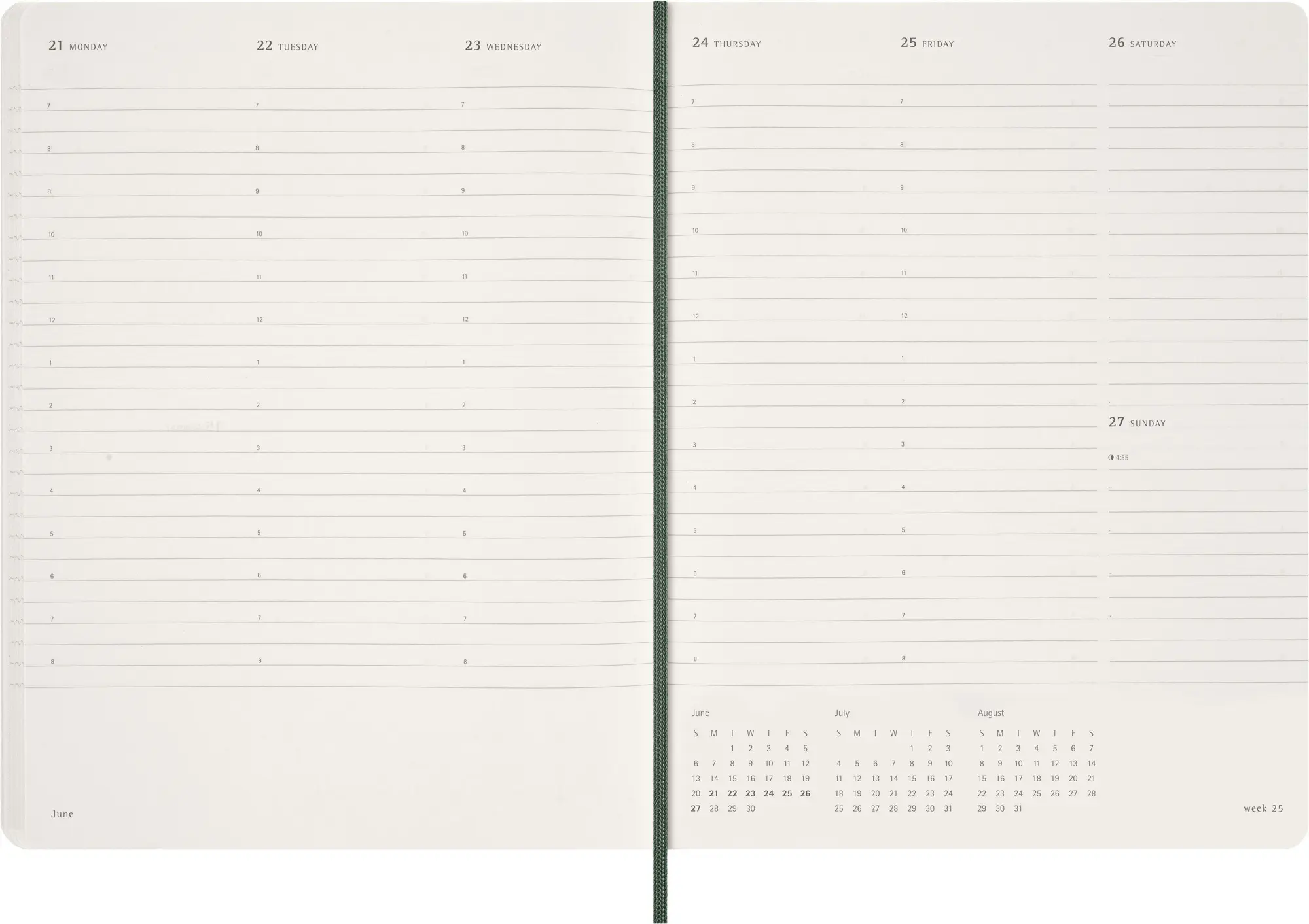 Bild: 8056999278854 | Moleskine 15 Monate Essential Wochenkalender 2026/2027, 1 Wo = 2...