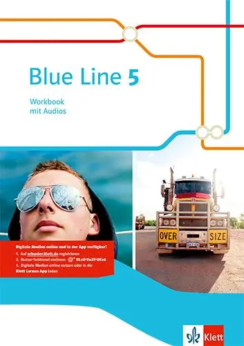 Cover: 9783125488854 | Blue Line 5. Workbook mit Audio-Online Klasse 9 | Frank Haß | Bundle