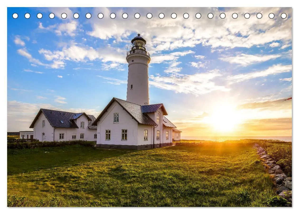 Bild: 9783435288854 | Leuchttürme des Nordens (Tischkalender 2025 DIN A5 quer), CALVENDO...