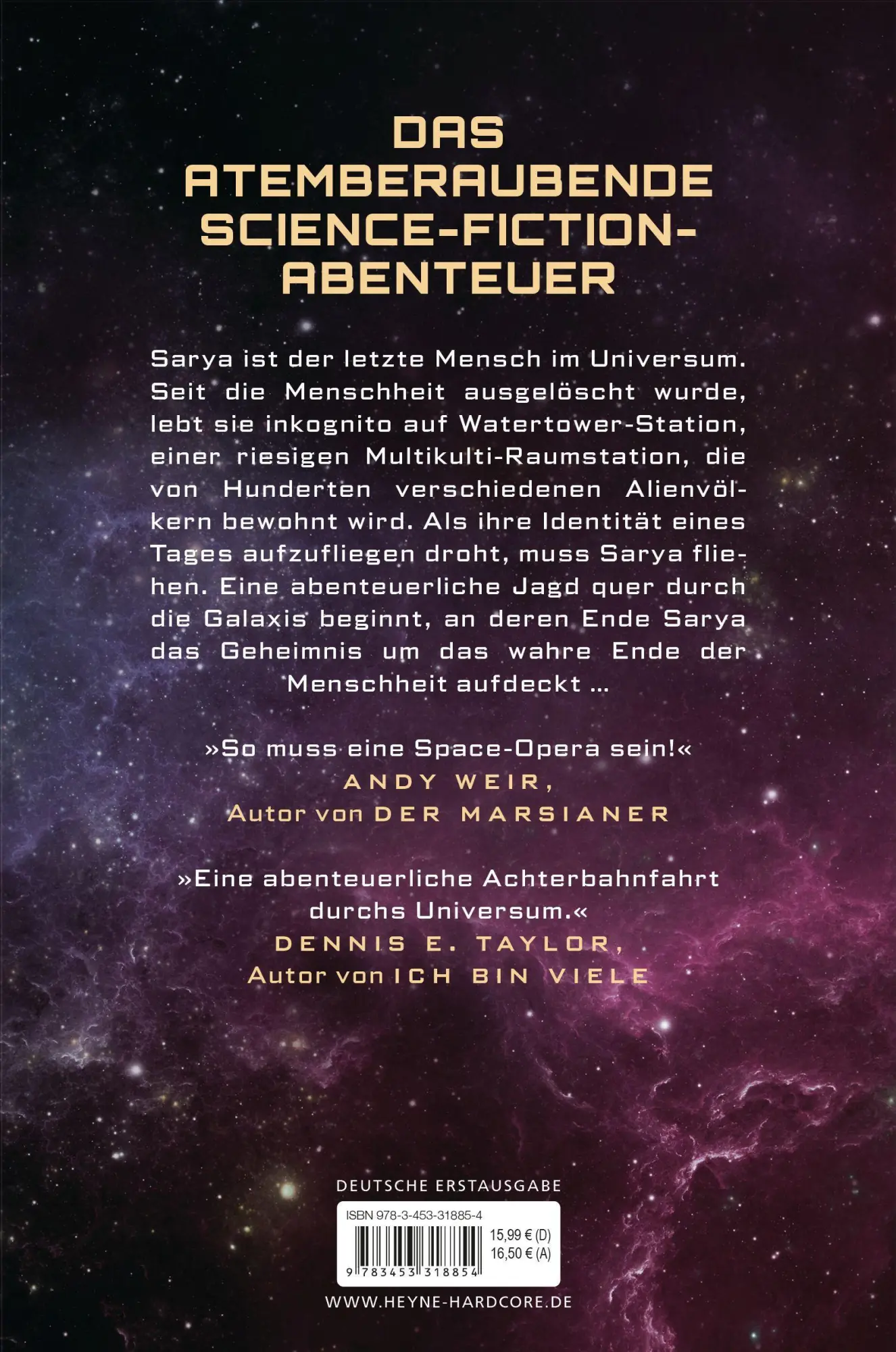 Bild: 9783453318854 | Last Human - Allein gegen die Galaxis | Roman | Zack Jordan | Buch
