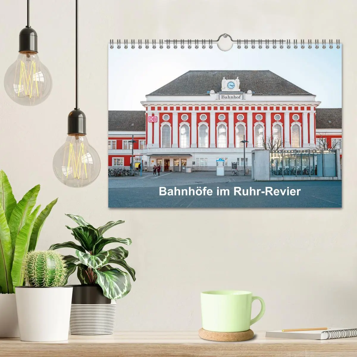 Bild: 9783457378854 | Bahnhöfe im Ruhr-Revier (Wandkalender 2026 DIN A4 quer), CALVENDO...
