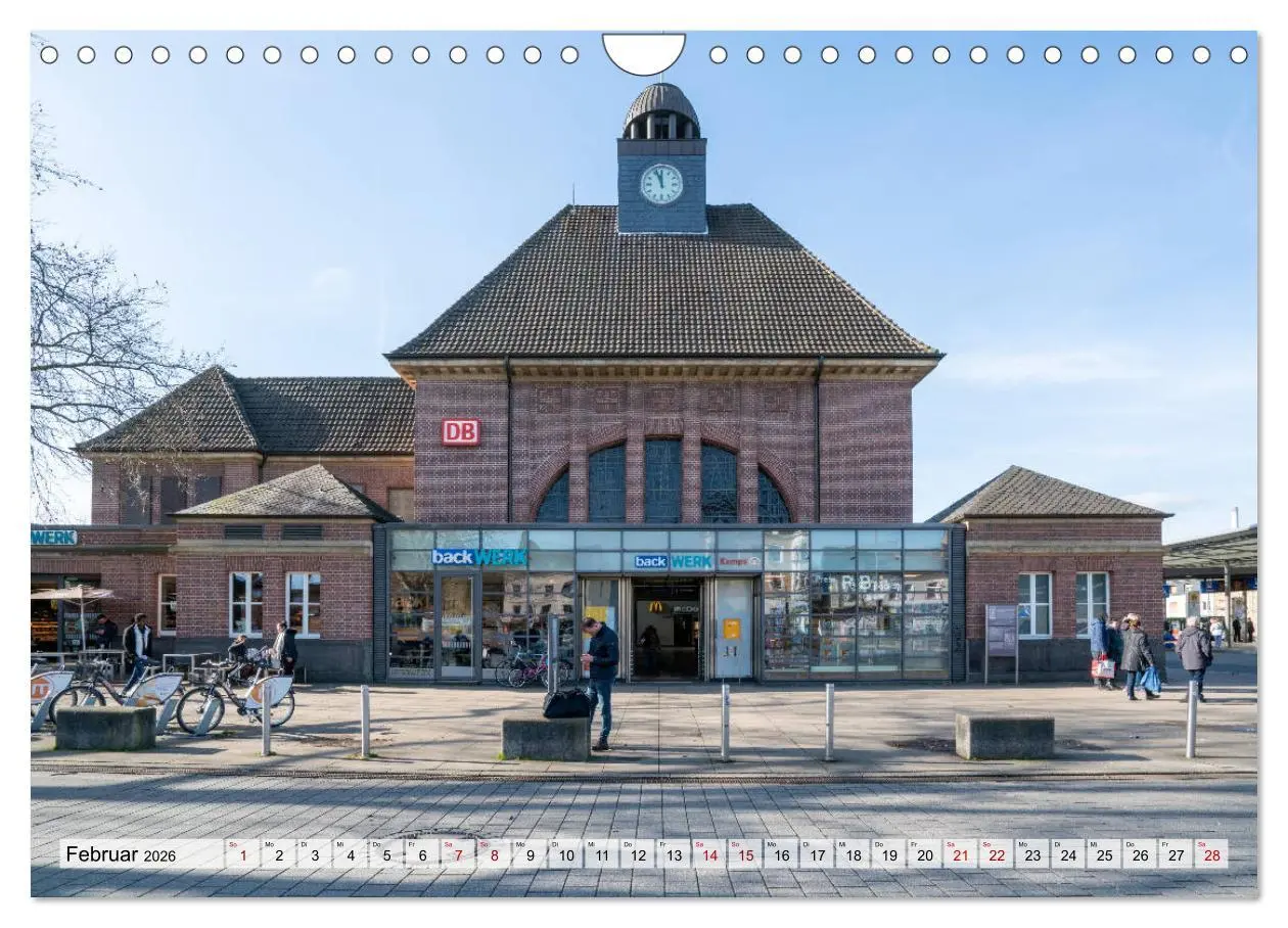 Bild: 9783457378854 | Bahnhöfe im Ruhr-Revier (Wandkalender 2026 DIN A4 quer), CALVENDO...