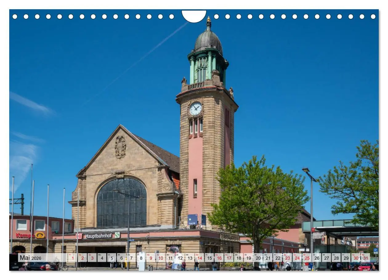 Bild: 9783457378854 | Bahnhöfe im Ruhr-Revier (Wandkalender 2026 DIN A4 quer), CALVENDO...