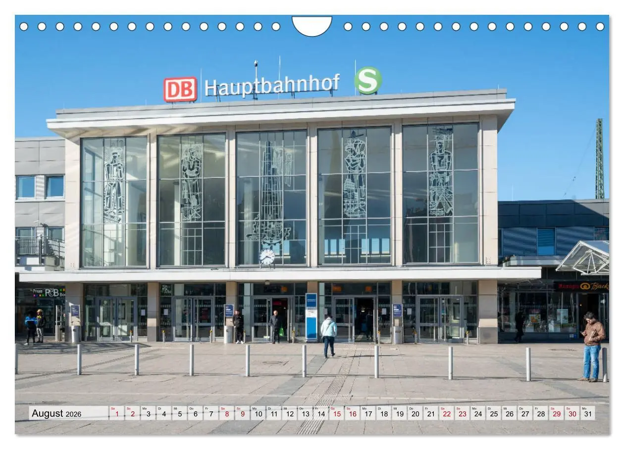 Bild: 9783457378854 | Bahnhöfe im Ruhr-Revier (Wandkalender 2026 DIN A4 quer), CALVENDO...