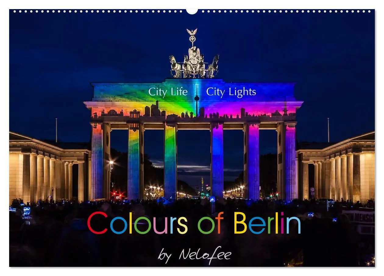 Cover: 9783516088854 | Colours of Berlin (Wandkalender 2026 DIN A2 quer), CALVENDO...