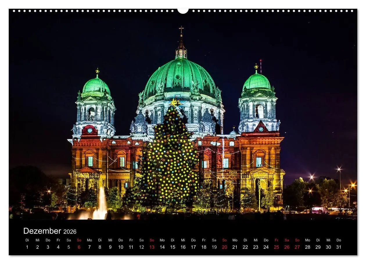 Bild: 9783516088854 | Colours of Berlin (Wandkalender 2026 DIN A2 quer), CALVENDO...