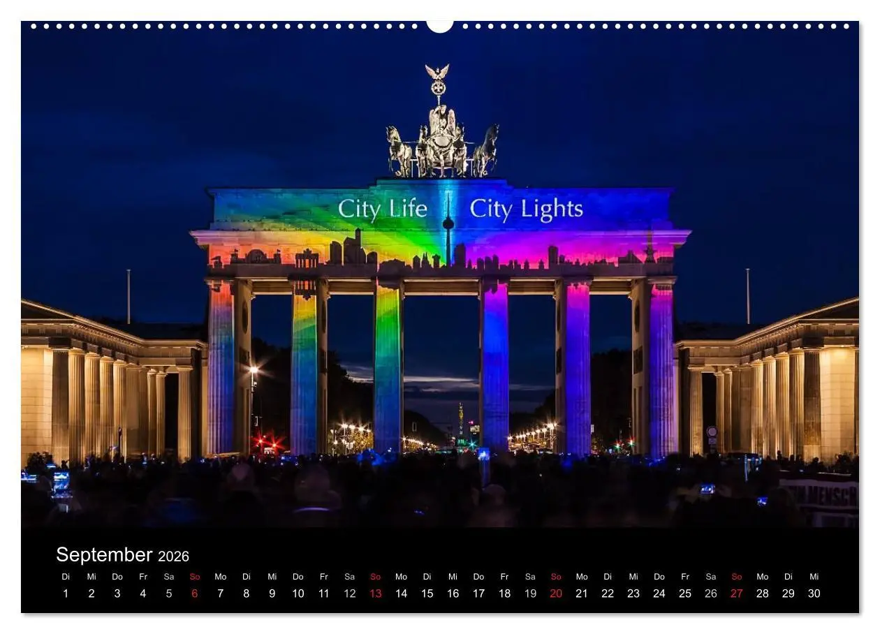 Bild: 9783516088854 | Colours of Berlin (Wandkalender 2026 DIN A2 quer), CALVENDO...